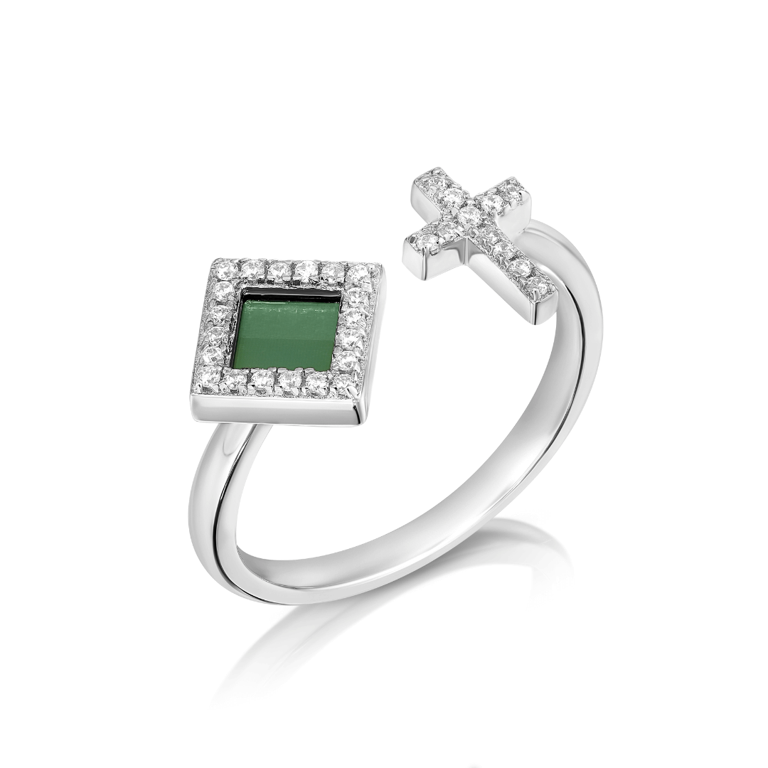 Cross Bible Ring