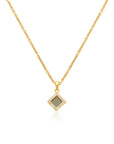 14k Solid Gold TANAOR Shiny Necklace