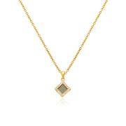 Solid Gold TANAOR Shiny Necklace