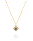 Solid Gold Radiant Necklace