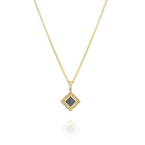 Solid Gold TANAOR Shiny Necklace