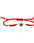 Solid Gold 14K Red String Bracelet