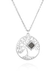 Solid Gold Tree of Life Necklace