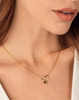 Solid Gold Eternal Love Necklace