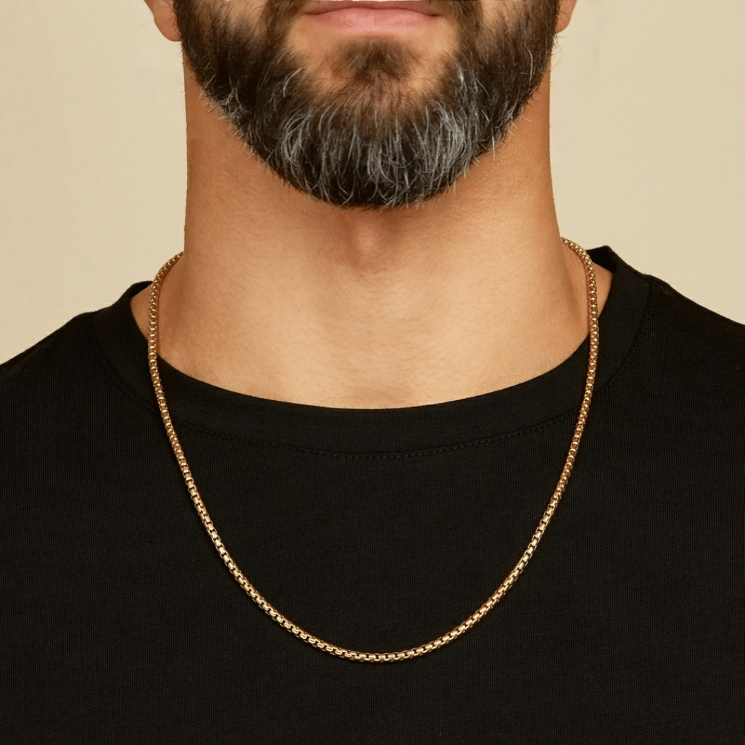 Box Necklace - 3mm
