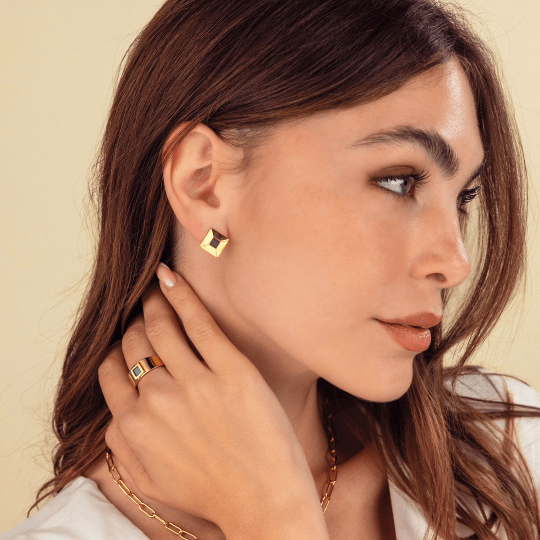 14k Solid Gold Bonding Ring