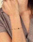 Solid Gold Eternal Love Bracelet