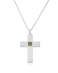 14k Solid Gold Cross Necklace