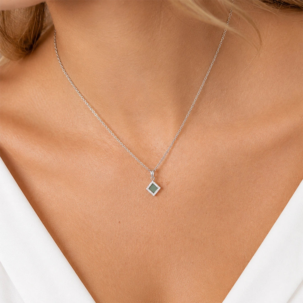 14k Solid Gold TANAOR Shiny Necklace