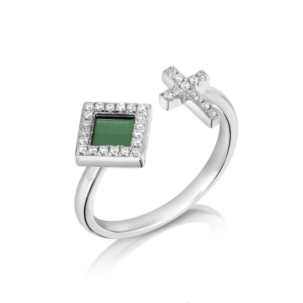 Cross Bible Ring
