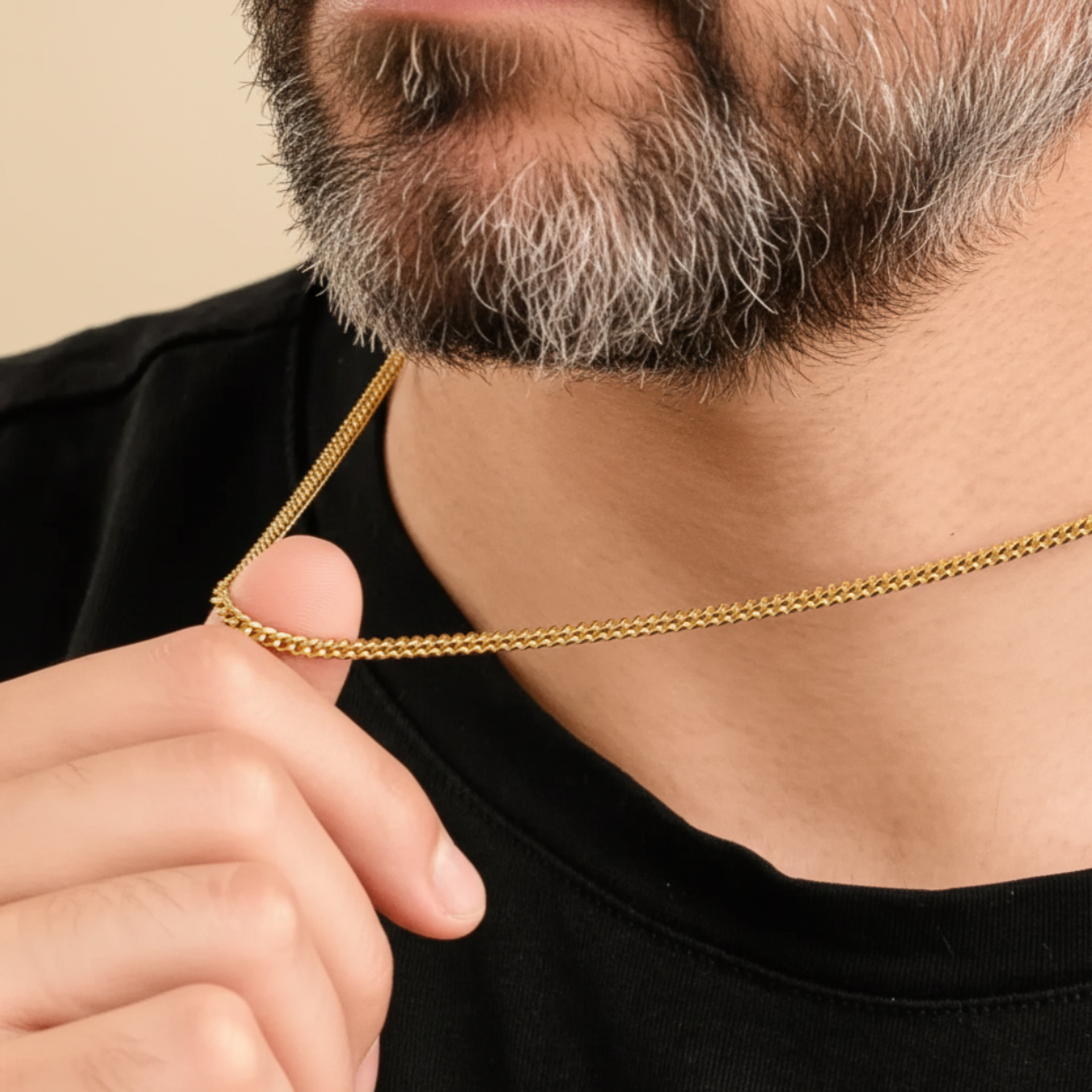 Cuban Necklace- 3mm