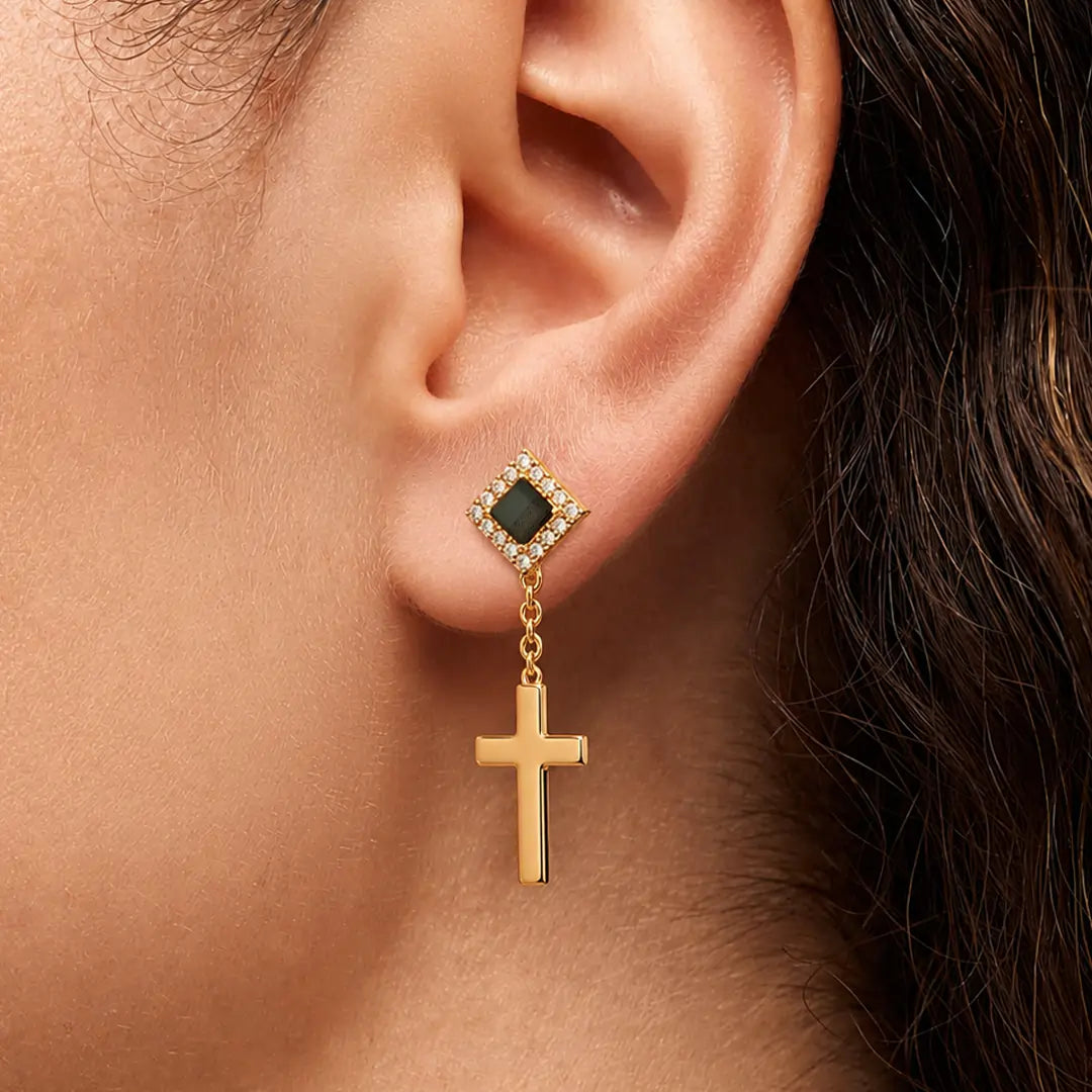 The Cross Earrings
