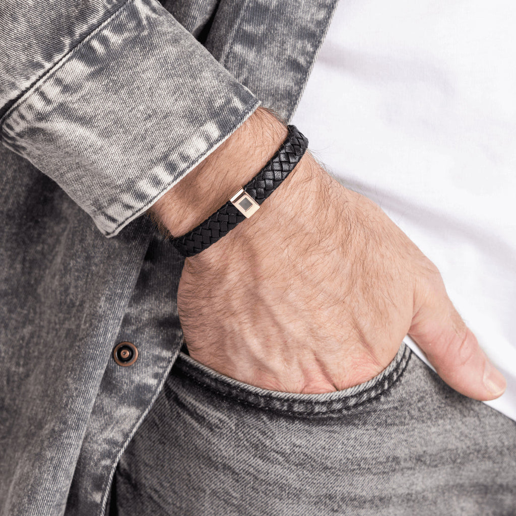 14k Solid Gold Serenity Bracelet
