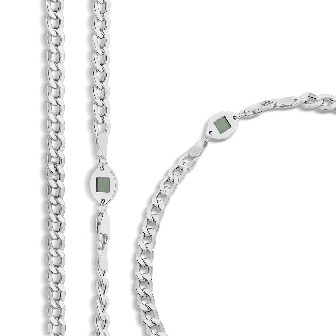 14k Solid Gold Cuban Necklace- 3mm