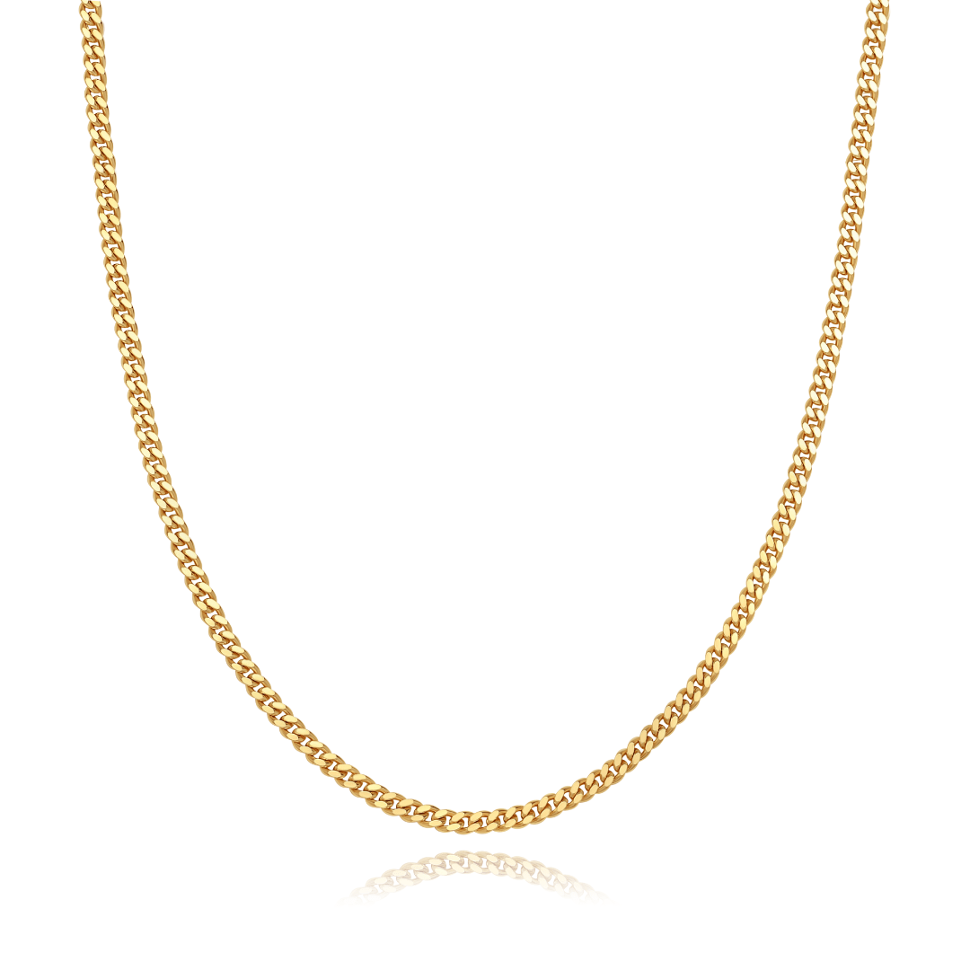 Cuban Necklace- 3mm