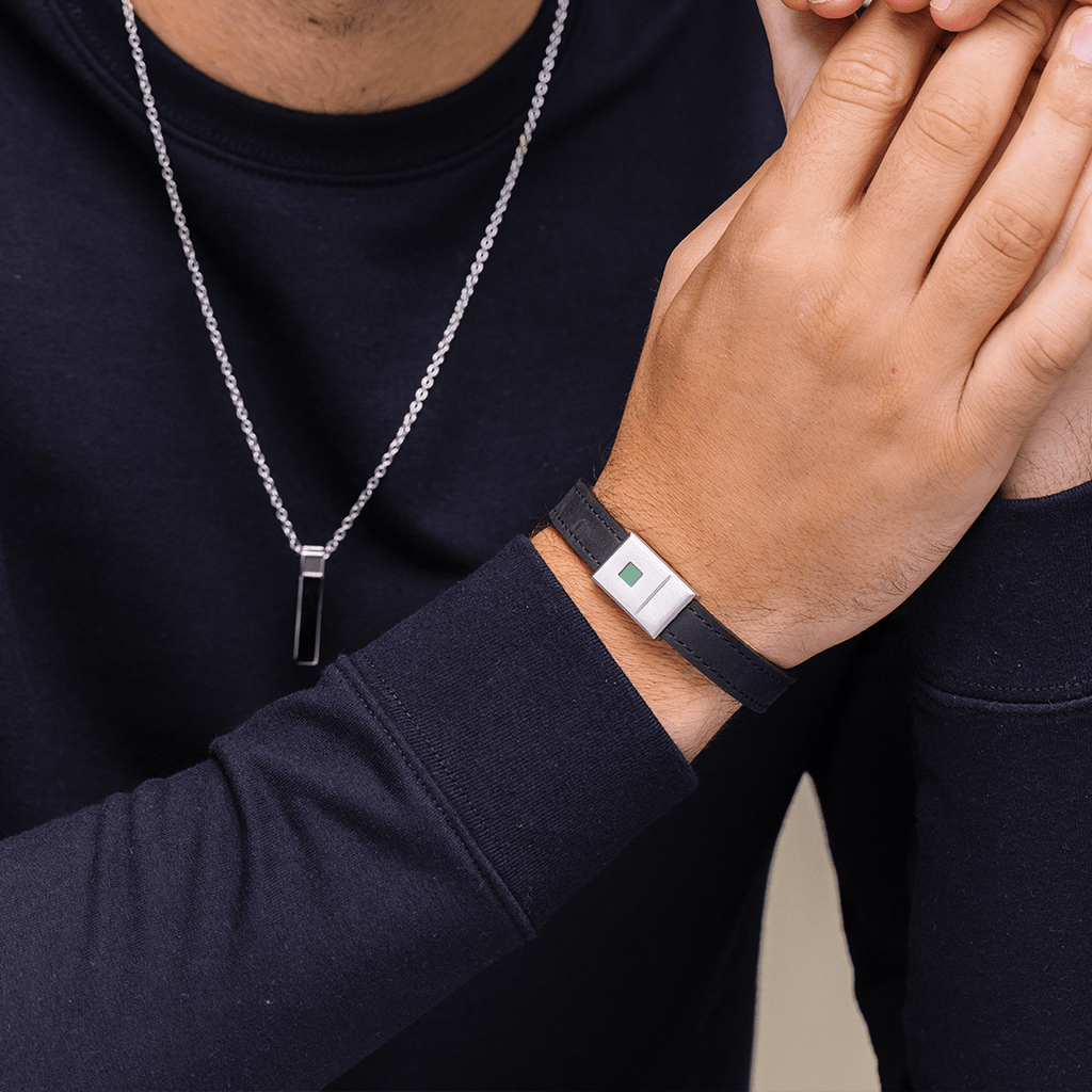 14k Solid Gold Stability Bracelet